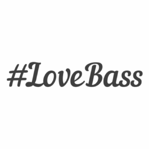 НАКЛЕЙКА НА АВТО «#LOVEBASS»